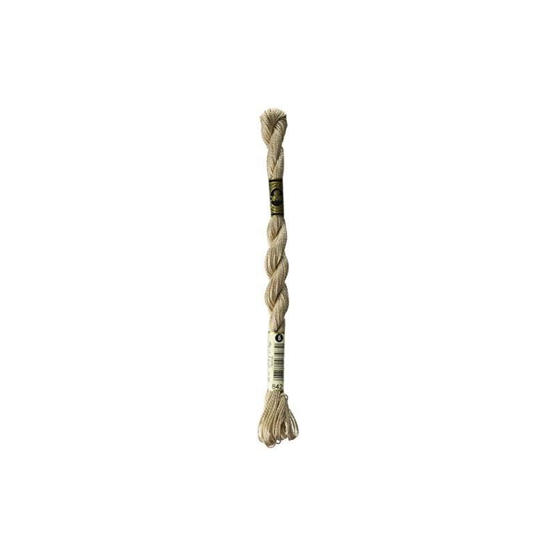 DMC Pearl Cotton Skein Size 5 27.3yd, Very Light Beige