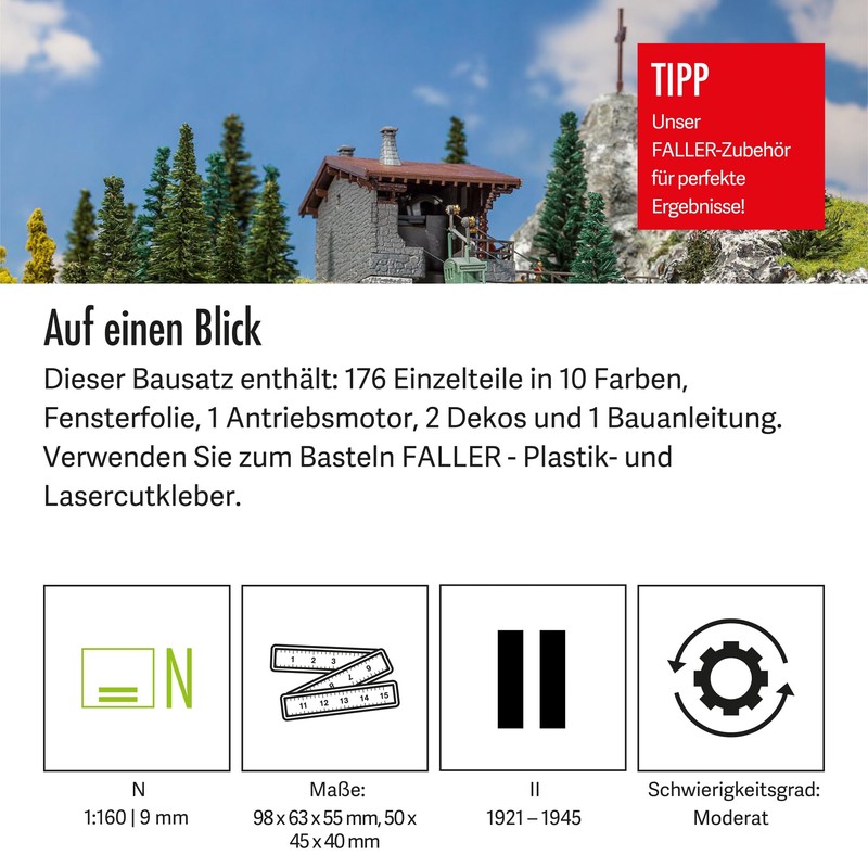 Faller 232372 Cableway Kit II