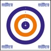 SMK RWB THICK CARD 14cm Airgun Air Rifle Pistol Targets