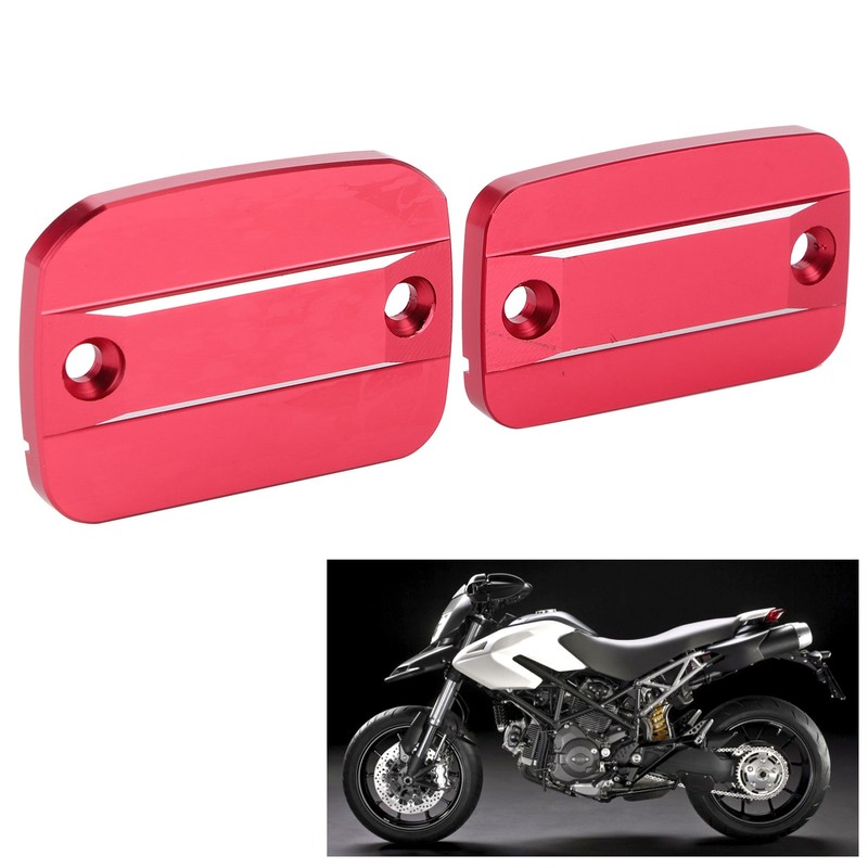 Front Brake Clutch Cylinder Fluid Reservoir Cap Cover Fit for