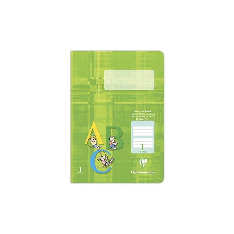 Clairefontaine A5 Lined Paper, Premium, 1 331551 °C Notebook School