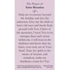 St. Brendan LAMINATED Holy Card (5-pack) with Two Free Prayer