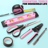 GOTOOLZ 240-Piece Home Tool Set, General Household Repairing Tool Kit