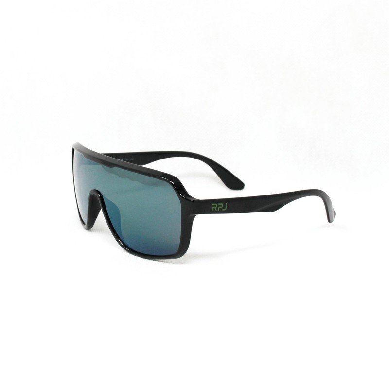 RUDYPROJECT RPJ Sunglasses KACEY Black Shiny Frame/Laser Green Lens Freesize