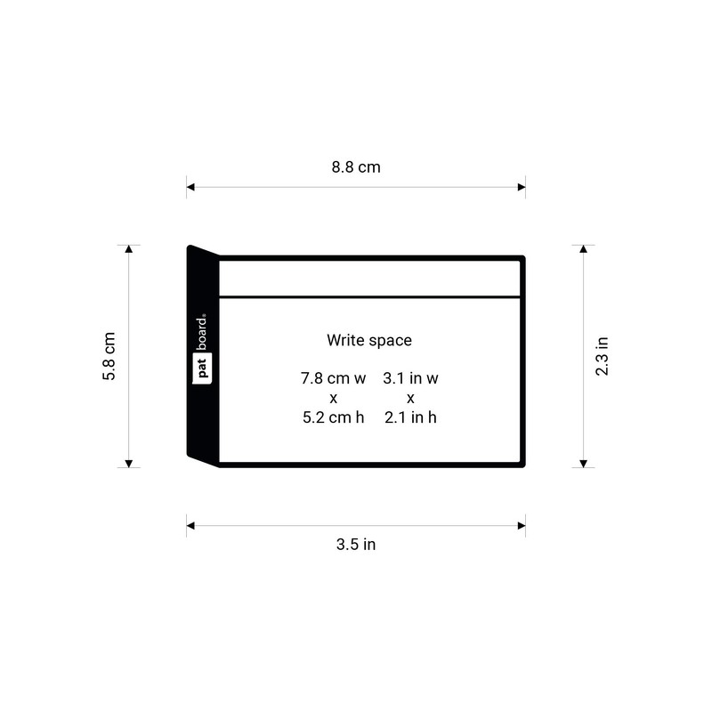 PATboard Scrum Board and Kanban Board - Magnetic Task Cards