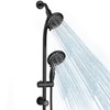 Egretshower Handheld Showerhead & Rain Shower Combo for Easy Reach,