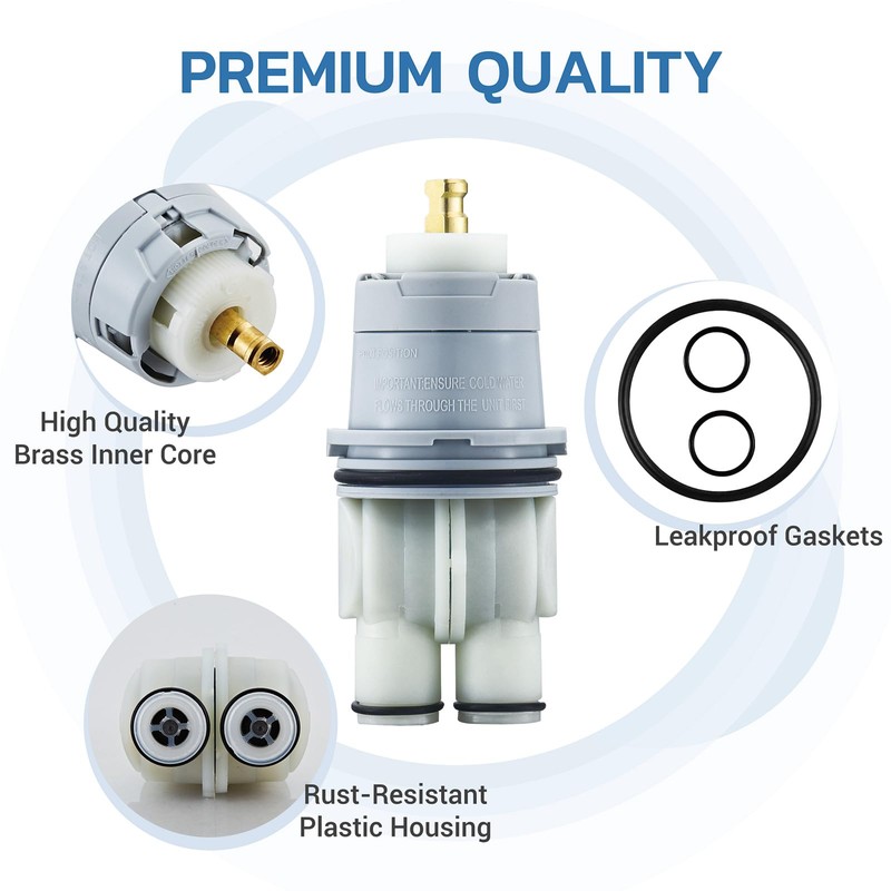 RP46074 Shower Cartridge Compatible with Delta 13/14 Series Single Handle