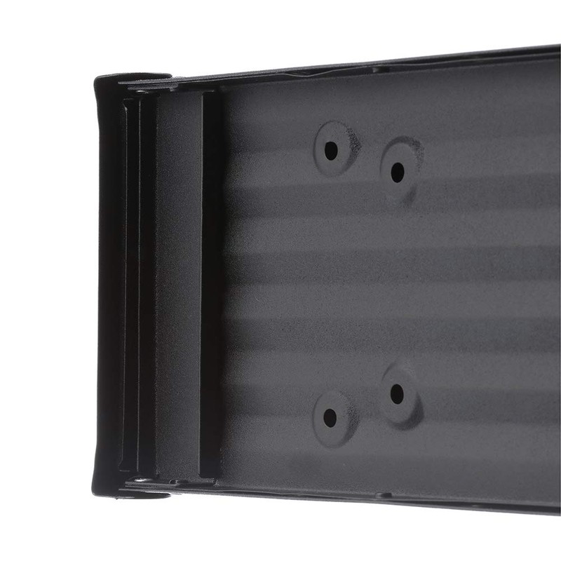 Gibraltar Mailboxes Admiral Medium Capacity Aluminum Textured Black, Post-Mount Mailbox,