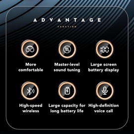 Pomya Sleep Earbuds, Wireless in Ear Light Weight Headphones, Mini Sleep Headphones Small Design for Side Sleepers, with Charging Case, Noise Cancelling Mic