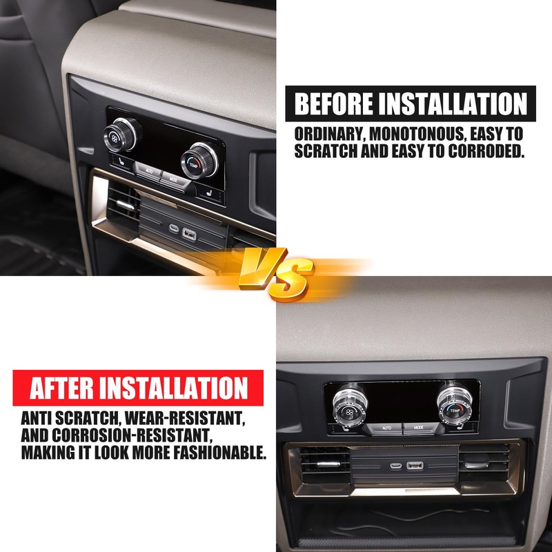 for Hummer EV Interior Accessories Rear Air Conditioner Switch Button