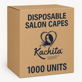 Kachita Spell 1000 Pieces Disposable Salon Capes Waterproof Hair Dye Cutting Coloring Apron Shawl Barber Shampoo Cape Hairdressing Cape Barber