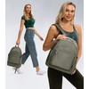 Uselike Gym Backpack for Women Small Gym bag with Expandable