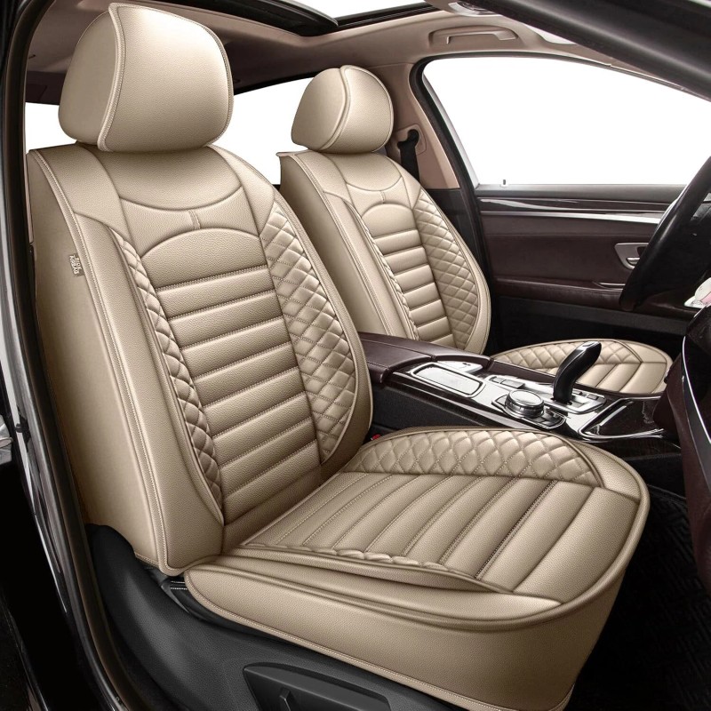 Fit For GMC Acadia 2017-2023 Car Luxury Leather 2-Sits Front