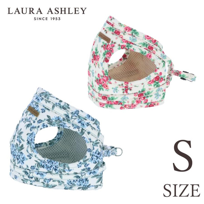 LAURA ASHLEY ローラアシュレイ フラワー ハーネス | 花柄 胴輪 犬具 胴ベルト