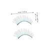 Mikinona 5 Pairs Colored False Eyelashes Strip Lashes for Women