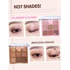 SHEGLAM Eyeshadow Palette 9-Color Ultra-pigmented Shimmer & Matte Shades, Vegan
