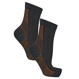 Copper Compression Recovery Foot Sleeve Support Socks Size Small/Medium