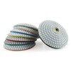 LOZLIN 8-Piece 5/8-11 Thread Curved Diamond Polishing Pad Set with