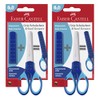 Faber-Castell - School Scissors Grip with Blade Guard (2 x
