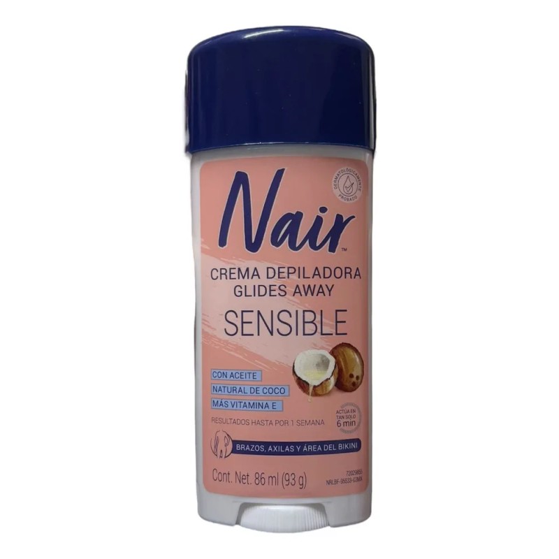 Nair Crema Depilatoria Sensitive Aceite De Coco 86ml