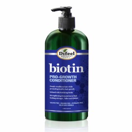 Acondicionador de biotina Difeel Pro-Growth para el crecimiento del cabello 33,8 oz.