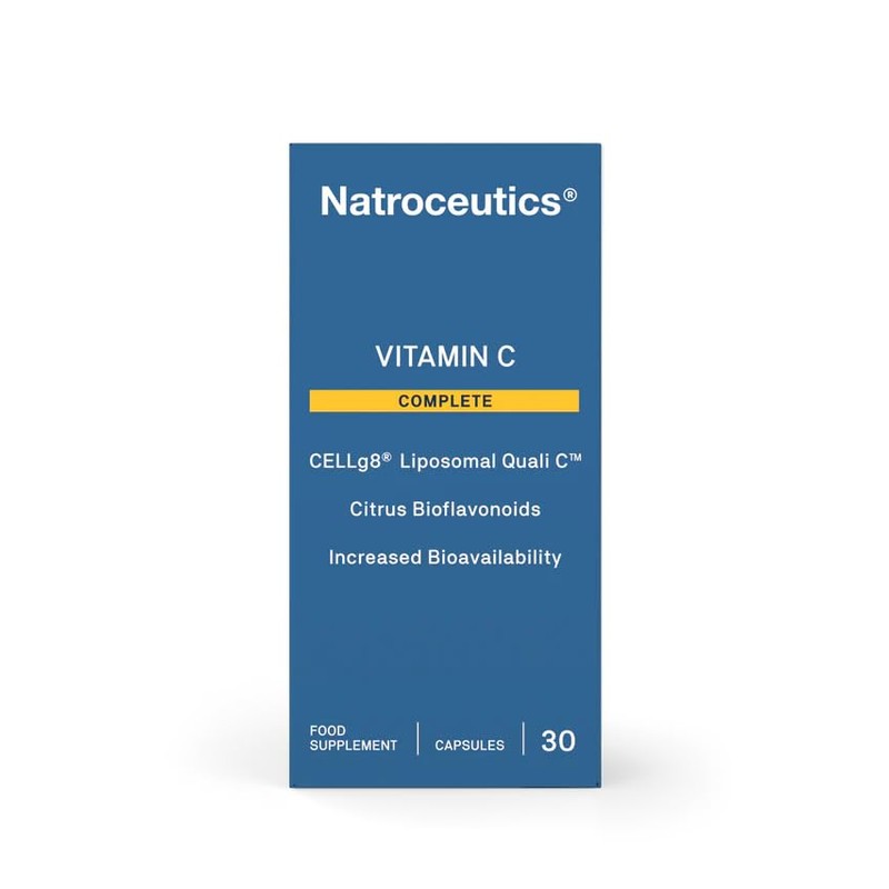 Natroceutics Vitamin C Complete 30 Vegan Capsules| CELLg8 Liposomal Quali