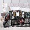 Vervehub 45th Birthday Gifts for Men Blanket 60 x 50