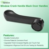 OCPTY Door Handles Window Crank Handle Driver Passenger Side Fit