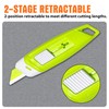 XW Ceramic Safety Box Cutter, Handy Pocket Knife, Mini Magnetic