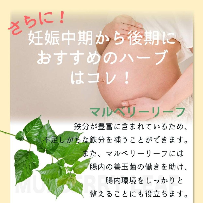 有機 ハーブティー hagumun 1.5g×30包【 妊娠中期 妊娠後期 出産準備 のママに向けた紅茶】 ノンカフェイン 無香料