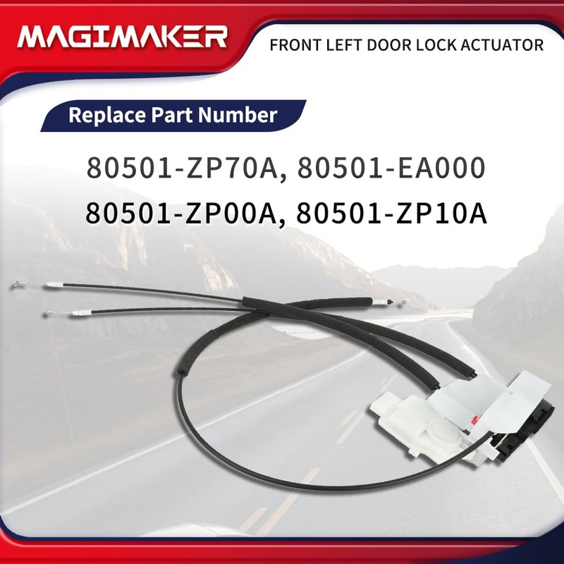 Magimaker Front Left Door Lock Latch Actuator Assembly Compatible with