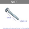 TERF® M4 X 10mm Pozi Pan Machine Screws M4 (4mm)