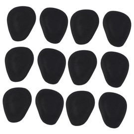 Mobestech 6pairs Thickened Forefoot Pads for High Heels Half Insoles Comfortable Foot Cushions Black for Daily Wear and
