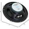 BLAUPUNKT BPS-E652 6-inch 2-Way Car Speakers 80W with Grilles -