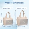 TOPDesign Puffer Tote Bag for Women, Lightweight Puffy Handbag with