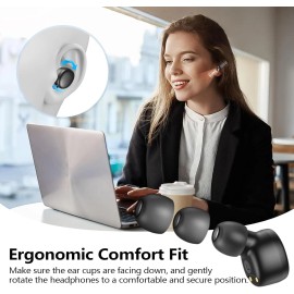 kurdene Wireless Earbuds Bluetooth 5.3 in Ear Buds Light Weight Headphones