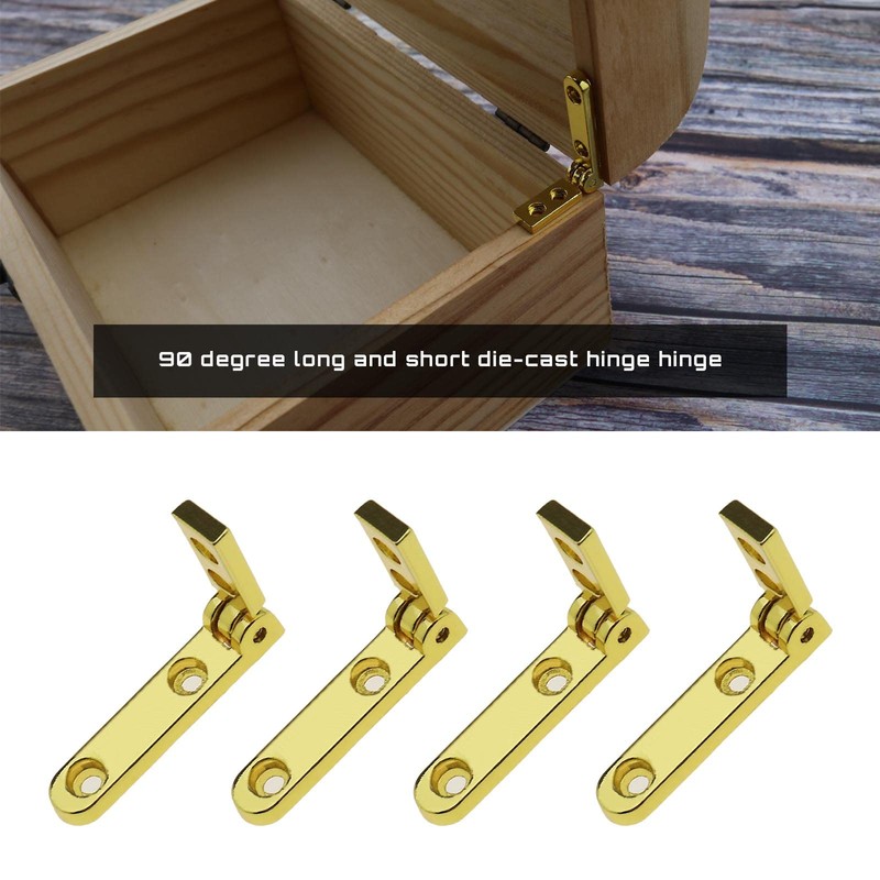 SING F LTD 12PCS Small Jewelry Box Hinges - 90