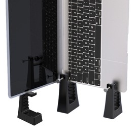 Laptop Stand for Vertical Screen, Portable Laptop Support, ABS Plastic Stand for Laptops,Tablets