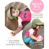FURTALK Baby Sun Hat with Neck Flap UPF 50+ Adjustable