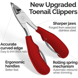 Professioneller Nagelknipser für dicke Fußnägel -