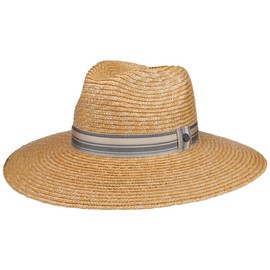LIERYS Wheat Straw Hat - Classic Summer Hat with Wide Brim - Natural Colour Hat - Sun Hat with UV Protection for Men and Women - Spring/Summer, natural