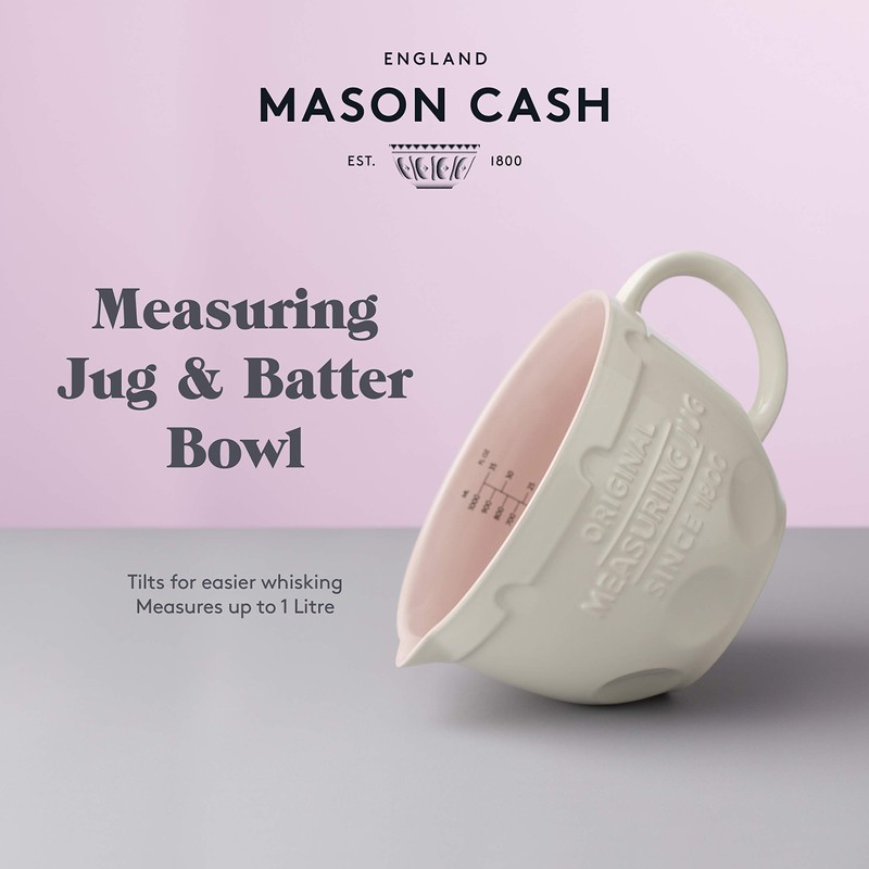 Mason Cash Innovative Kitchen 1 L Measuring Jug, Off-White