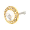 10pcs Clear Diamond Crystal Glass Wardrobe Knob Cupboard Drawer Door