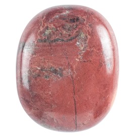 Crocon 50mm Noreena Jasper Large Oval Palm Stone 900+ Carats Pocket Massage Worry Stones for Natural Body Chakra Balancing Reiki Healing Stones and Crystal Mothers Day Massage Spa Energy Crystals