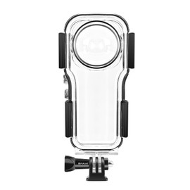 PULUZ 40m/131ft Dive Case for Insta360 One RS 1-Inch 360 Edition - Underwater Waterproof Housing Cover with PC Shell - Essential Camera Accessories