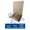 AKAR Book Wrap Mailer (302x215 + 80mm) A4 Postal Boxes