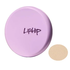 LIPHIP Liphip Powder Pact, 0.3 oz (10 g), 02 Light, Light Face Powder, Unbreakable, Powder Foundation, Pore Cover, Non-stick, Mad, Makeup, Petit Pla, Mask, Crumble Resistant, Funde, Korean Cosmetics