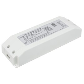 American Lighting ELV-30-12 Electronic LED Hardware Power Supply, Adaptive, 30-Watt 12V Electonic Low Voltage Driver, White
