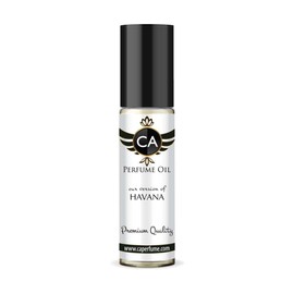 CA Perfume Impression of Havana for Men Eau De Parfum Amber Spicy Scent Long Lasting Cologne for Men Travel Size TSA Ready for Day and Night Wear 0.33 Fl Oz 10ml