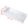 Bathroom Space Aluminum Shelf Bathroom Wall Mounted Drill Free Shelf